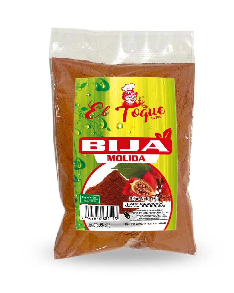 BIJA MOLIDA 170G (L)