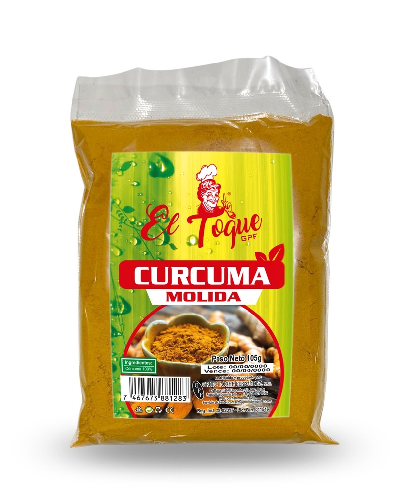 CURCUMA MOLIDA 105G (L)