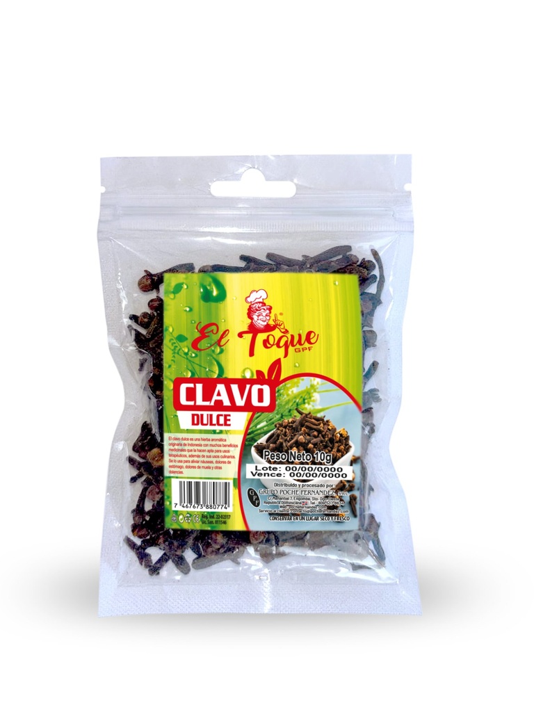 CLAVO DULCE 10G (Y)