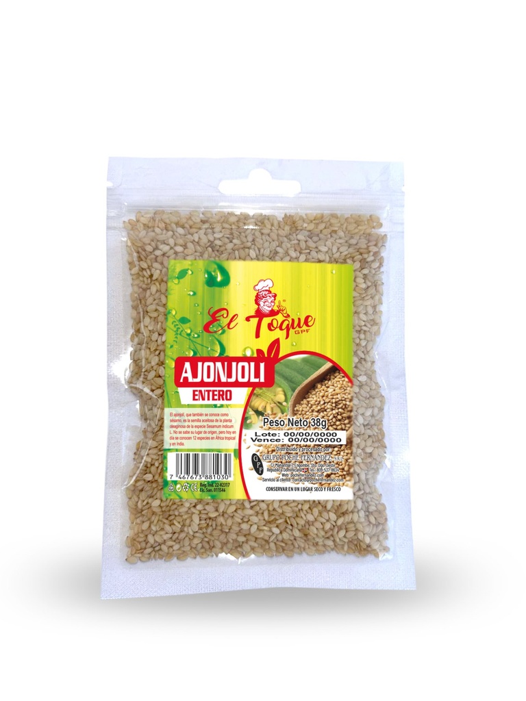 AJONJOLI SOBRE 38G (Y)
